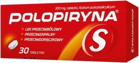 Polopiryna S 0,3g 30 tabletek