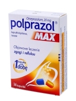 Polprazol Max, 20 mg, kapsułki dojelitowe, twarde, 14 sztuk