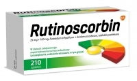 Rutinoscorbin 210 tabletek
