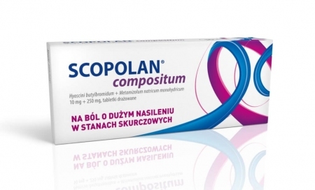 Scopolan compositum 10 tabletek drażowanych