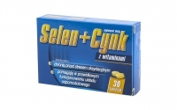 Selen+Cynk z witaminami 30 tabletek