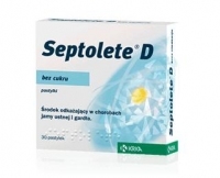 Septolete D 30 pastylek do ssania