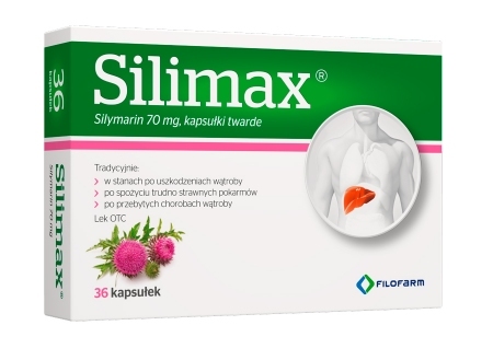 Silimax 70 mg 36 kapsułek