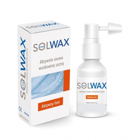 Solwax Active Spray aerozol do uszu 15 ml