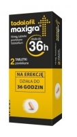 Tadalafil Maxigra 10mg 2 tabletki