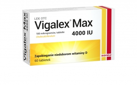 Vigalex Max 4 000 I.U. 60 tabletek