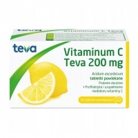 Vitaminum C Teva 200 mg 50 tabletek