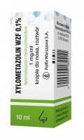 Xylometazolin 0,1% krople do nosa 10 ml