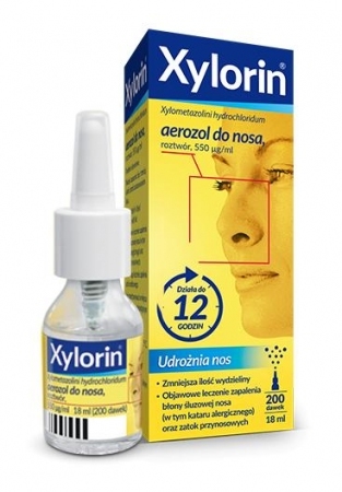 Xylorin aerozol 18 ml