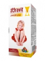 Żuravit Junior Plus syrop o smaku owoców leśnych 100 ml